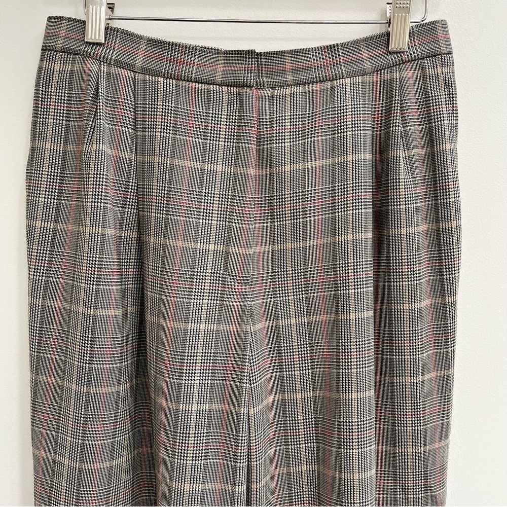 Vintage Jones New York pleated high waisted cuffed hem trouser pants 8 petite